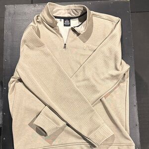 Under Armour Men's Zip Up Sweater - Beige
